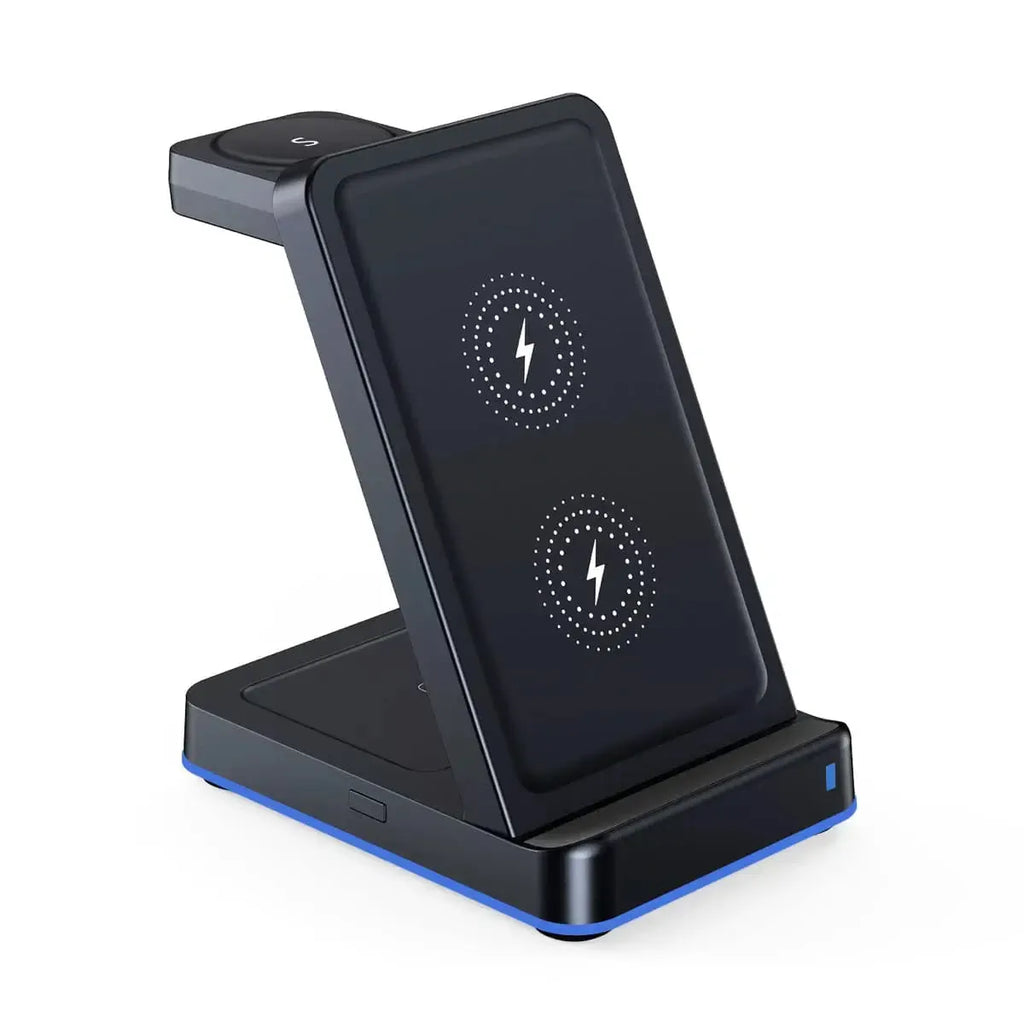 Buy RIMBMAX 15W Fast for iPhone 16 to 12, Galaxy S24 to S8, Galaxy watch 7 to 3 series, iWatch 10 to 3 Series & Wireless Earbuds at RIMBMAX-, 