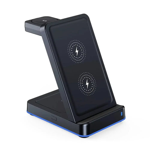 Buy RIMBMAX 15W Fast for iPhone 16 to 12, Galaxy S24 to S8, Galaxy watch 7 to 3 series, iWatch 10 to 3 Series & Wireless Earbuds at RIMBMAX-, 