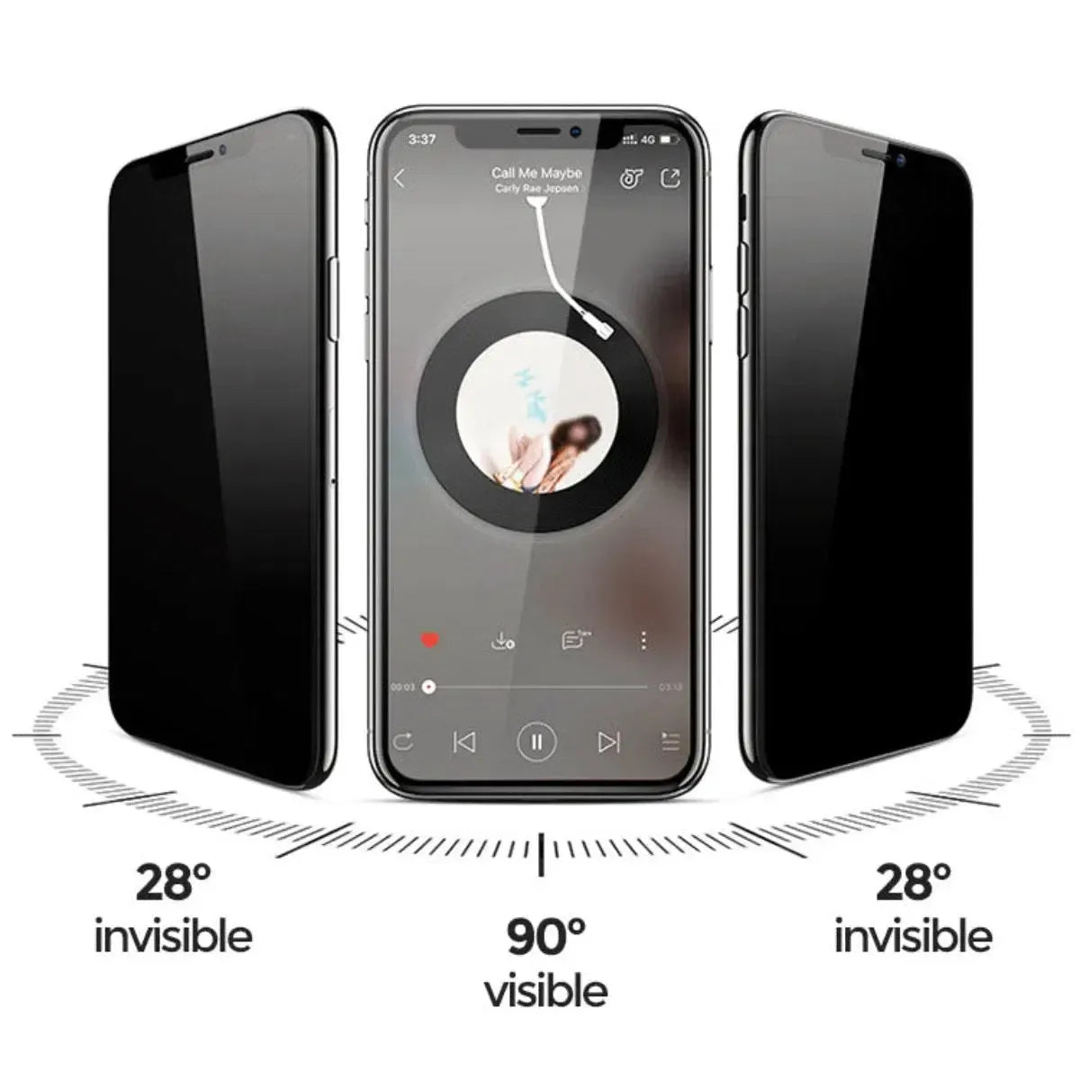 Buy Experience ultimate privacy and crystal-clear display with this 9H anti-spy, edge-to-edge HD full-coverage film - 3 Pack Privacy Protector at Rimbmax-iPhone 17 Pro Max, 