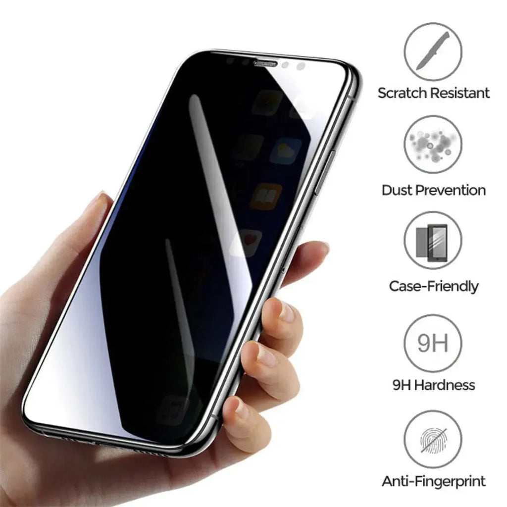 Buy Experience ultimate privacy and crystal-clear display with this 9H anti-spy, edge-to-edge HD full-coverage film - 3 Pack Privacy Protector at Rimbmax-iPhone 17 Pro Max, 