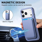 Premium RIMBMAX® ADRIAN crafted from full-grain leather. MagSafe compatible with metal buttons and camera protection. The pinnacle of Rimbmax cases.-iPhone 17 Pro Max, Bronze
