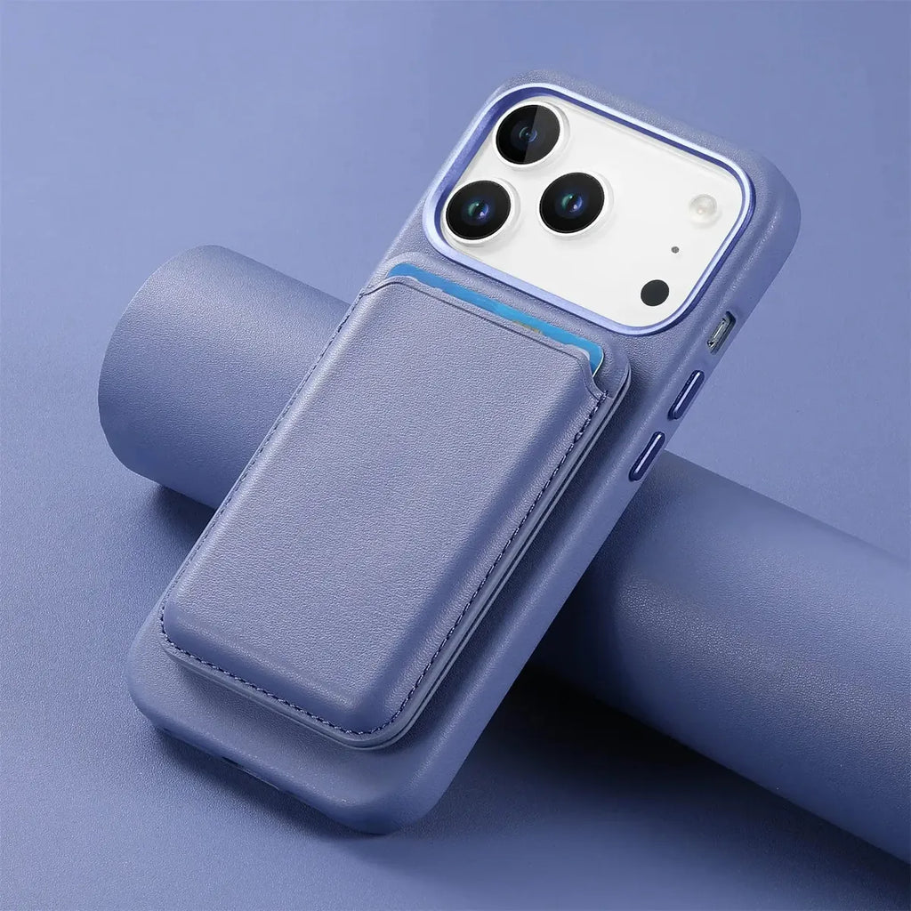 Premium RIMBMAX® ADRIAN crafted from full-grain leather. MagSafe compatible with metal buttons and camera protection. The pinnacle of Rimbmax cases.-iPhone 17 Pro Max, Bronze