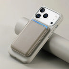 Premium RIMBMAX® ADRIAN crafted from full-grain leather. MagSafe compatible with metal buttons and camera protection. The pinnacle of Rimbmax cases.-iPhone 17 Pro Max, Bronze