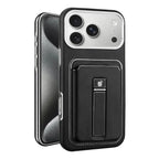 Buy Vintage WalletSlot MagCase for iPhone: Detachable Magnetic Wallet & Adjustable Kickstand - Belton at RIMBMAX-iPhone 17 Pro Max, Black