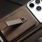 Buy Vintage WalletSlot MagCase for iPhone: Detachable Magnetic Wallet & Adjustable Kickstand - Belton at RIMBMAX-iPhone 17 Pro Max, Brown