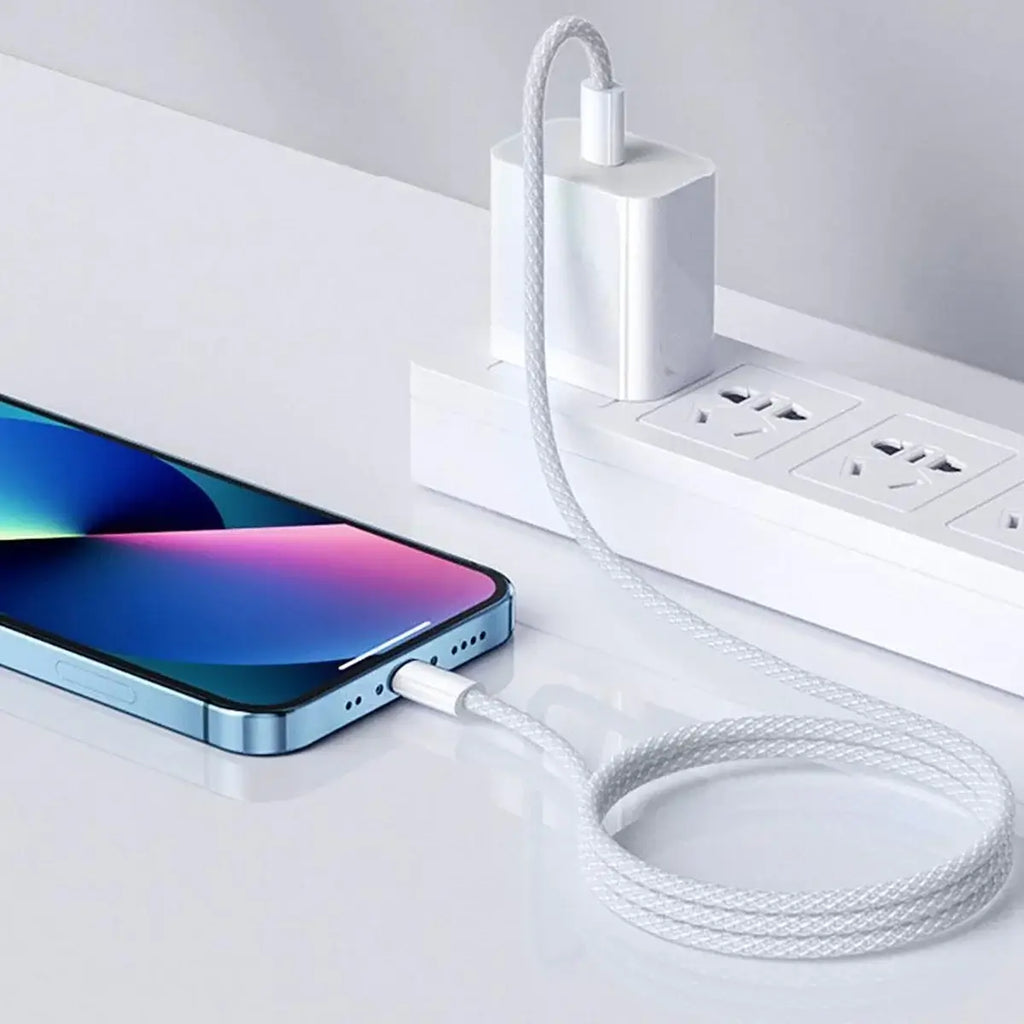 Buy USB-C to USB-C Cable [2-Pack, 3.3ft/1m], 60W PD Fast Charging Nylon Braided Type-C Cord for iPhone, MacBook, iPad, Samsung Galaxy, Pixel - USB-C to USB-C Cable at RIMBMAX-, 