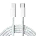 Buy USB-C to USB-C Cable [2-Pack, 3.3ft/1m], 60W PD Fast Charging Nylon Braided Type-C Cord for iPhone, MacBook, iPad, Samsung Galaxy, Pixel - USB-C to USB-C Cable at RIMBMAX-, 