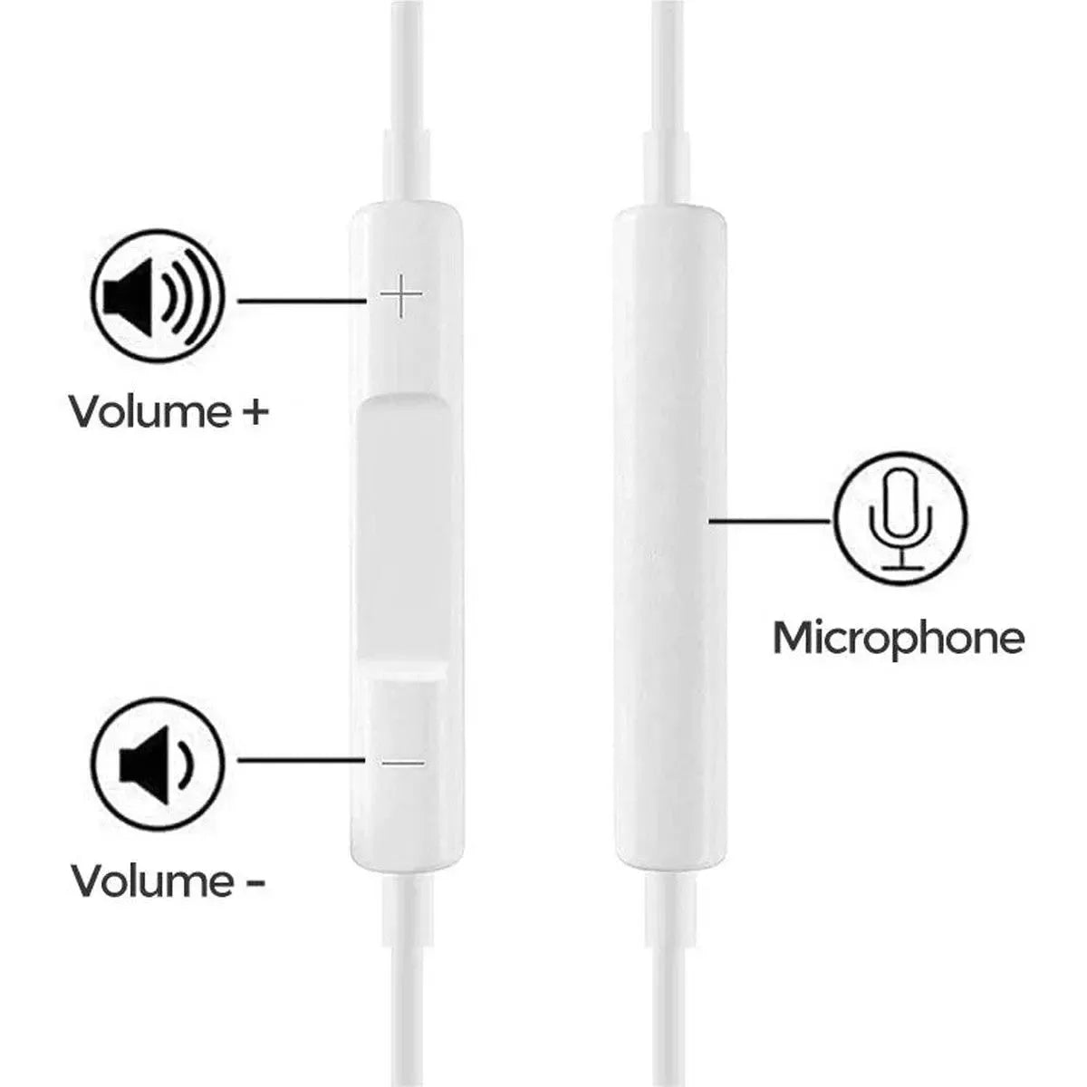 Buy Microphone & Volume Control, wtih Lighting & USB Type C Connector at RIMBMAX-Lighting, 