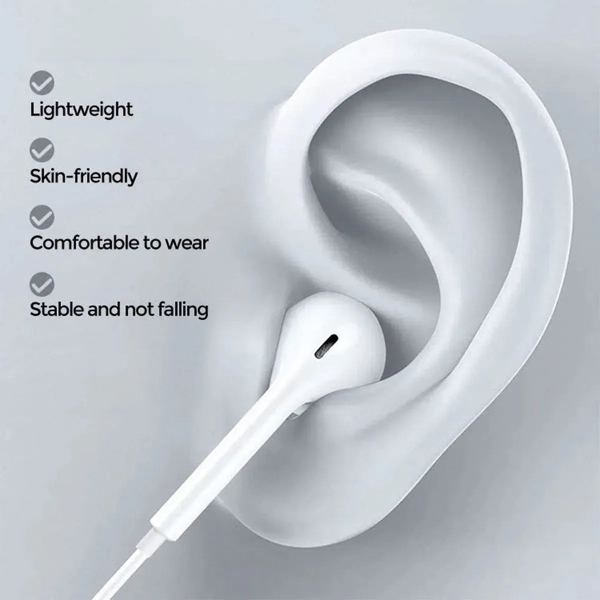 Buy Microphone & Volume Control, wtih Lighting & USB Type C Connector at RIMBMAX-Lighting, 