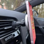 Buy MagSafe Wireless Car Charger Mount with Fast Charging & Universal Vent Compatibility - MAGNETIC CAR CHARGER & PHONE HOLDER at RIMBMAX-Black, 