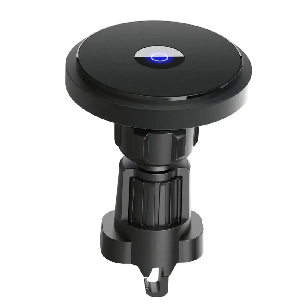 Buy MagSafe Wireless Car Charger Mount with Fast Charging & Universal Vent Compatibility - MAGNETIC CAR CHARGER & PHONE HOLDER at RIMBMAX-Black, 
