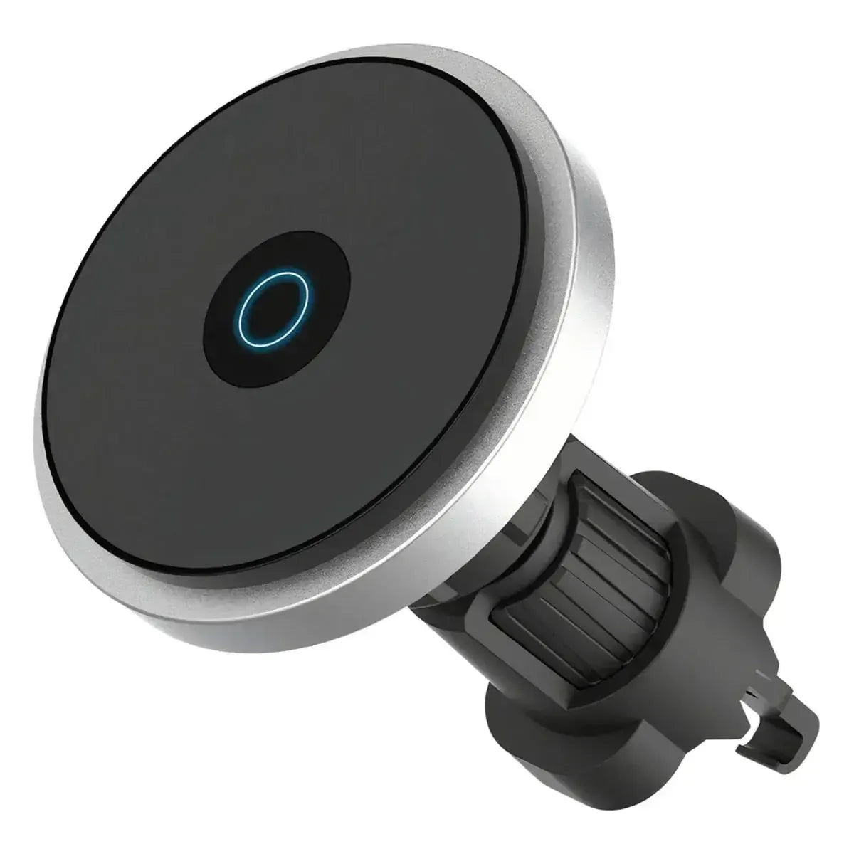 Buy MagSafe Wireless Car Charger Mount with Fast Charging & Universal Vent Compatibility - MAGNETIC CAR CHARGER & PHONE HOLDER at RIMBMAX-Black, 