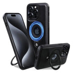 Upgrade to the RIMBMAX® MATEO. This premium leather phone case supports seamless MagSafe charging. Durable, stylish, and 100% authentic Rimbmax-iPhone 16 Pro Max, Black