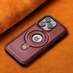 Upgrade to the RIMBMAX® MATEO. This premium leather phone case supports seamless MagSafe charging. Durable, stylish, and 100% authentic Rimbmax-iPhone 17 Pro Max, Bronze