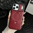 Upgrade to the RIMBMAX® MATEO. This premium leather phone case supports seamless MagSafe charging. Durable, stylish, and 100% authentic Rimbmax-iPhone 17 Pro Max, Bronze