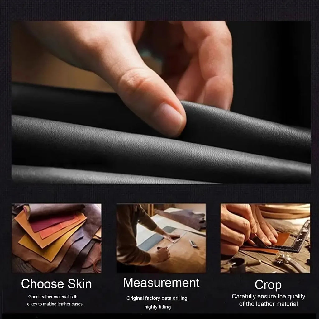 Discover RIMBMAX® PHOEBE. A luxury leather phone case with a hidden magnetic stand for a sleek look. The ultimate Rimbmax accessory for iPhone.-iPhone 17 Pro Max, Brown