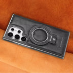 The RIMBMAX® PHOENIX: A luxury magnetic leather case for Samsung featuring an invisible stand. Elite protection from the official Rimbmax store.-Samsung Galaxy S26 Ultra, Bronze