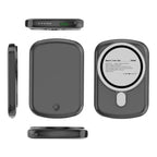 Buy 5000Ah / 10000mAh Portable Magsafe Power Bank Fast Charger Magnetic Wireless Charger - POWER POD at RIMBMAX-, 