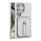 Buy Vintage WalletSlot MagCase for Samsung Galaxy: Detachable Magnetic Wallet & Adjustable Kickstand - Alden at Rimbmax-Samsung Galaxy S26 Ultra, Gray