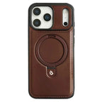 Buy Classic Leather Phone Case, Support MagSafe Wireless Charging, Premium Leather,iPhone Case - MATEO at Caseles-iPhone 17 Pro Max, Mateo-Brown